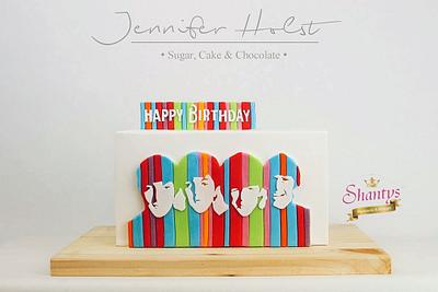Beatles Cake - Cake by Jennifer Holst • Sugar, Cake & Chocolate •