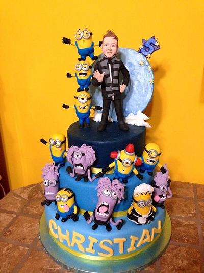 Undespicable Christian - Cake by Stefania73