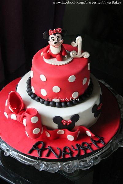 Baby Minnie Polka Dots Cake - Cake by drnadia