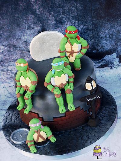 Turtle power! - Cake by M&G Cakes