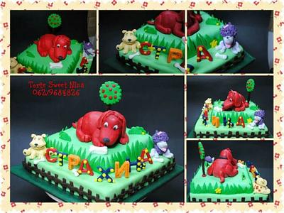 Clifford and his friends - Cake by Torte Sweet Nina