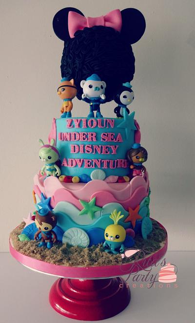 Under The Sea w/ Minnie Mouse - Cake by Ritas Creations