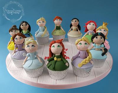 Princess Cupcakes - Cake by Amanda’s Little Cake Boutique