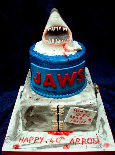 Jaws & Zombie Cake - Cake by Alison Inglis