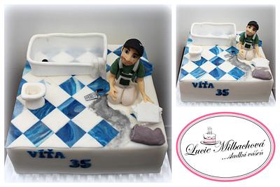 Tiler - Cake by Lucie Milbachová (Czech rep.)