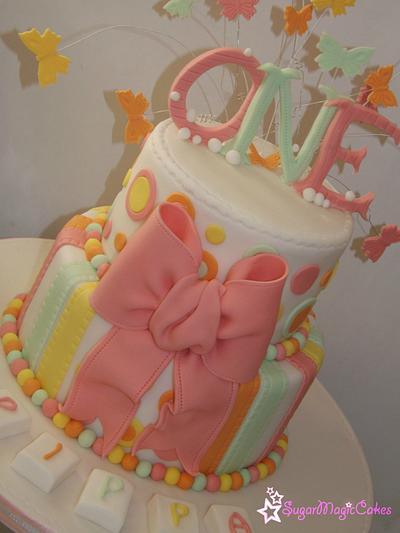 Babys First Birthday ♡ - Cake by SugarMagicCakes (Christine)