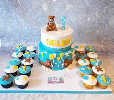 Flying teddy bears - Cake by Arty cakes