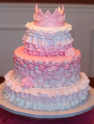 Ava's PINK Princess Cake - Cake by Heather