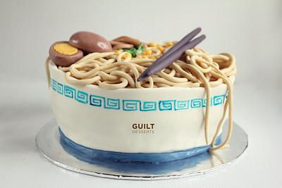 Ramen Cake - Cake by Guilt Desserts