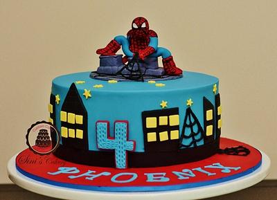 Spiderma  - Cake by Sini's Cakery 