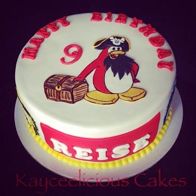 Club Penguin Cake - Cake by Kayceelicious