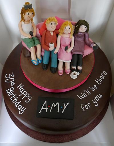 Friends - Cake by Linda Anderson