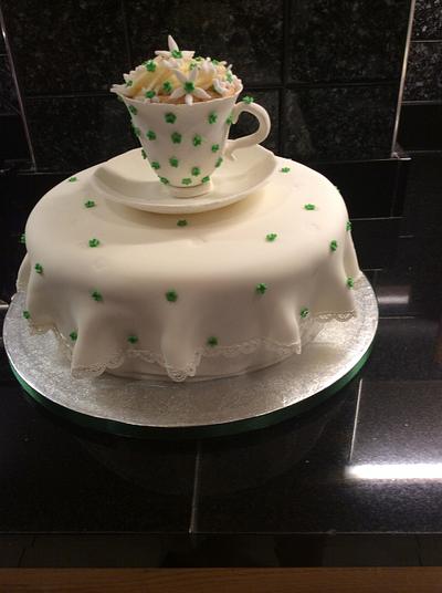 For the Macmillan nurses charity raffle - Cake by cakesbyus