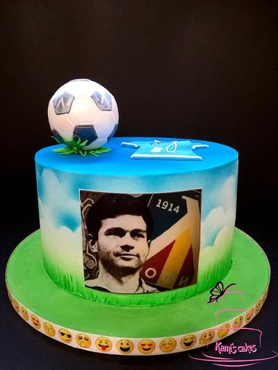 I love football - Cake by KamiSpasova