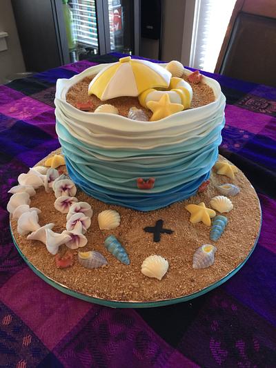 Beach cake - Cake by Laurie