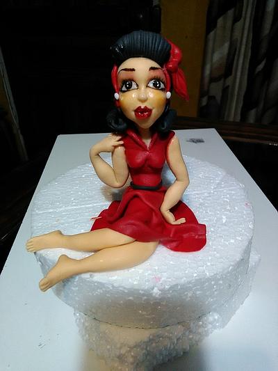 figura pasta goma - Cake by Karlaartedulce