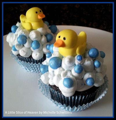 Baby Boy Shower "Duck Theme"  - Cake by Michelle