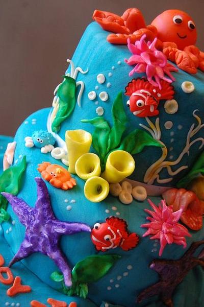 Under The Sea - Cake by TheSweetFlour