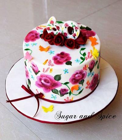 60th birthday cake - Cake by Sugar and Spice