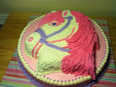 pony cake - Cake by Kimberly