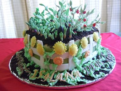 garden cake - Cake by rach7