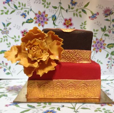 Colour me autumn  - Cake by Ancy