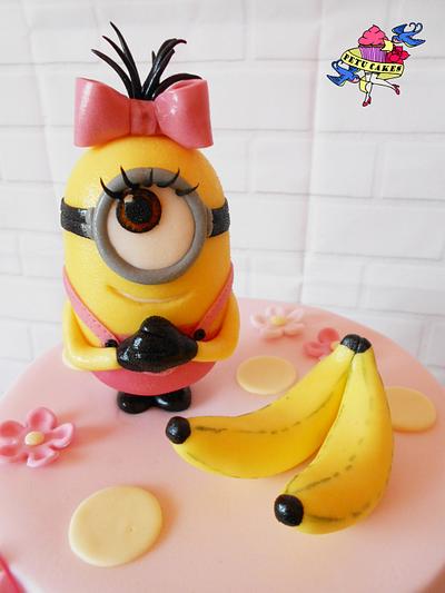 Minion girl for girl who loves Minions - Cake by Petra Krátká (Petu Cakes)