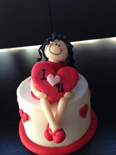 Lady in Love - Cake by Cake Lounge 