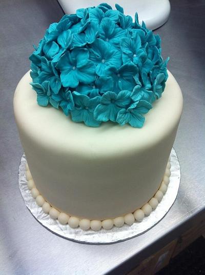 Blue birthday - Cake by JenStirk