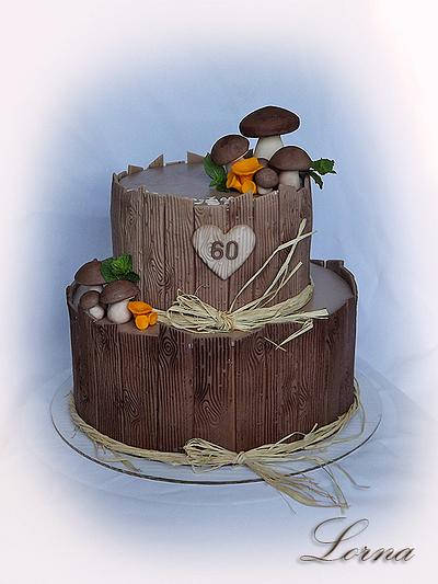 Mushrooms cake.. - Cake by Lorna