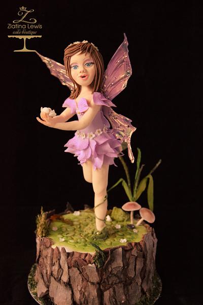 Woodland fairy - CPC World Day Collaboration  - 2018 - Cake by Zlatina Lewis Cake Boutique