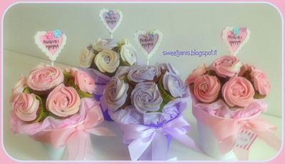 Cupcakes bouquet - Cake by Sweet Janis