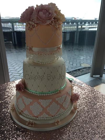 An Easter wedding - Cake by Joanne genders