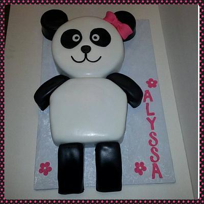 Panda Cake - Cake by For the Love of Cake