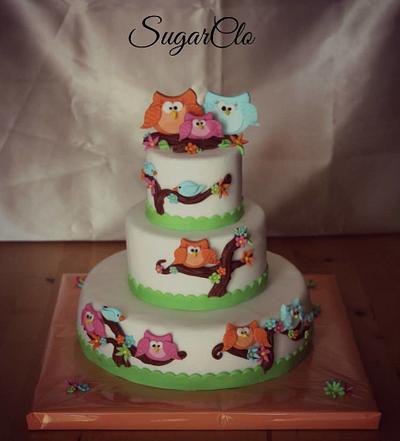 I miei Gufetti - Cake by SugarClo