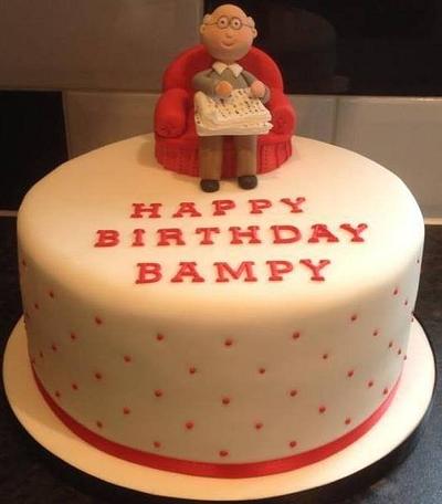 Birthday cake for a 'Bampy' - Cake by Nicole Culliford