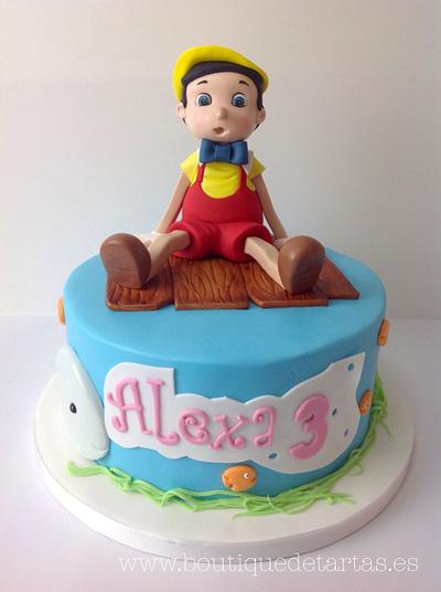 Pinocchio and the whale - Cake by La Boutique de las Tartas