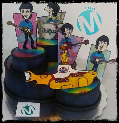 Beatles cake - Cake by Manu Lazcano M iDeas