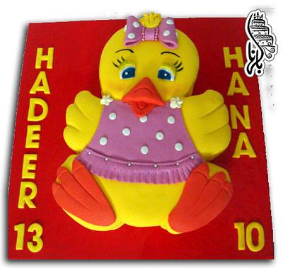 Duck Cake - Cake by Dina