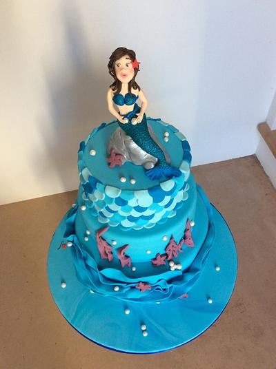 Mermaid - Cake by Cinta Barrera
