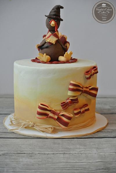 Griffindor turkey - Cake by Magda's cakes