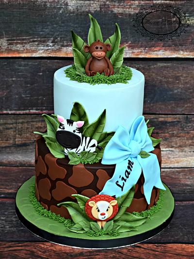Baby Safari - Cake by Karens Kakes