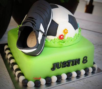 Soccer cake - Cake by Cakekado