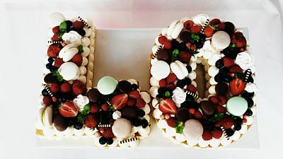 Number cake - Cake by jitapa