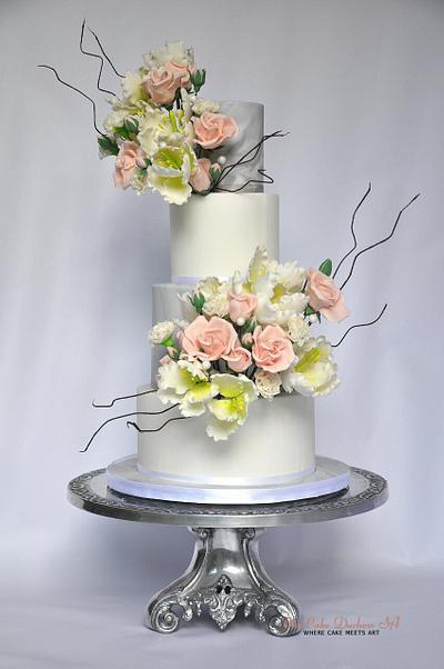The New Age Bride - Cake by Sumaiya Omar - The Cake Duchess 