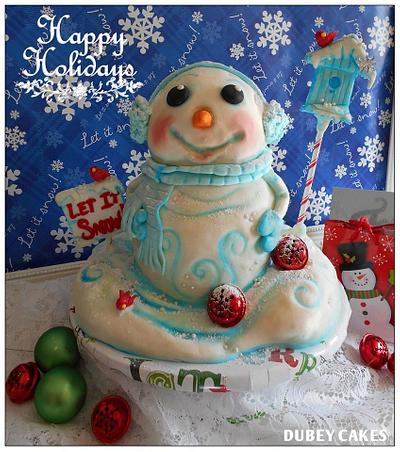 Let It Snow! - Cake by Bethann Dubey