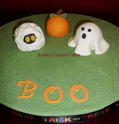 Halloween Cake Pops - Cake by Kosmic Custom Cakes