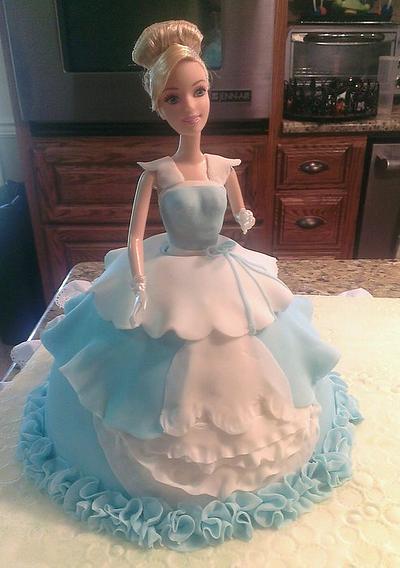Cinderella doll  - Cake by Sherri Hodges 
