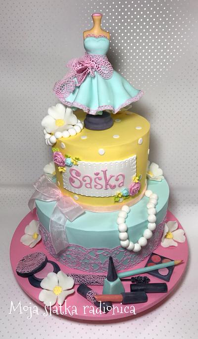 Girls cake - Cake by Branka Vukcevic