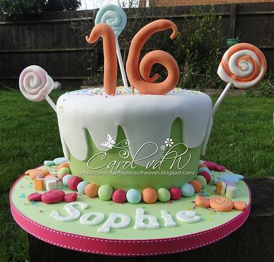 Sweet 16 - Cake by Carol